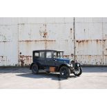 1927 Humber 14/40 Six Light Saloon Chassis no. 14116