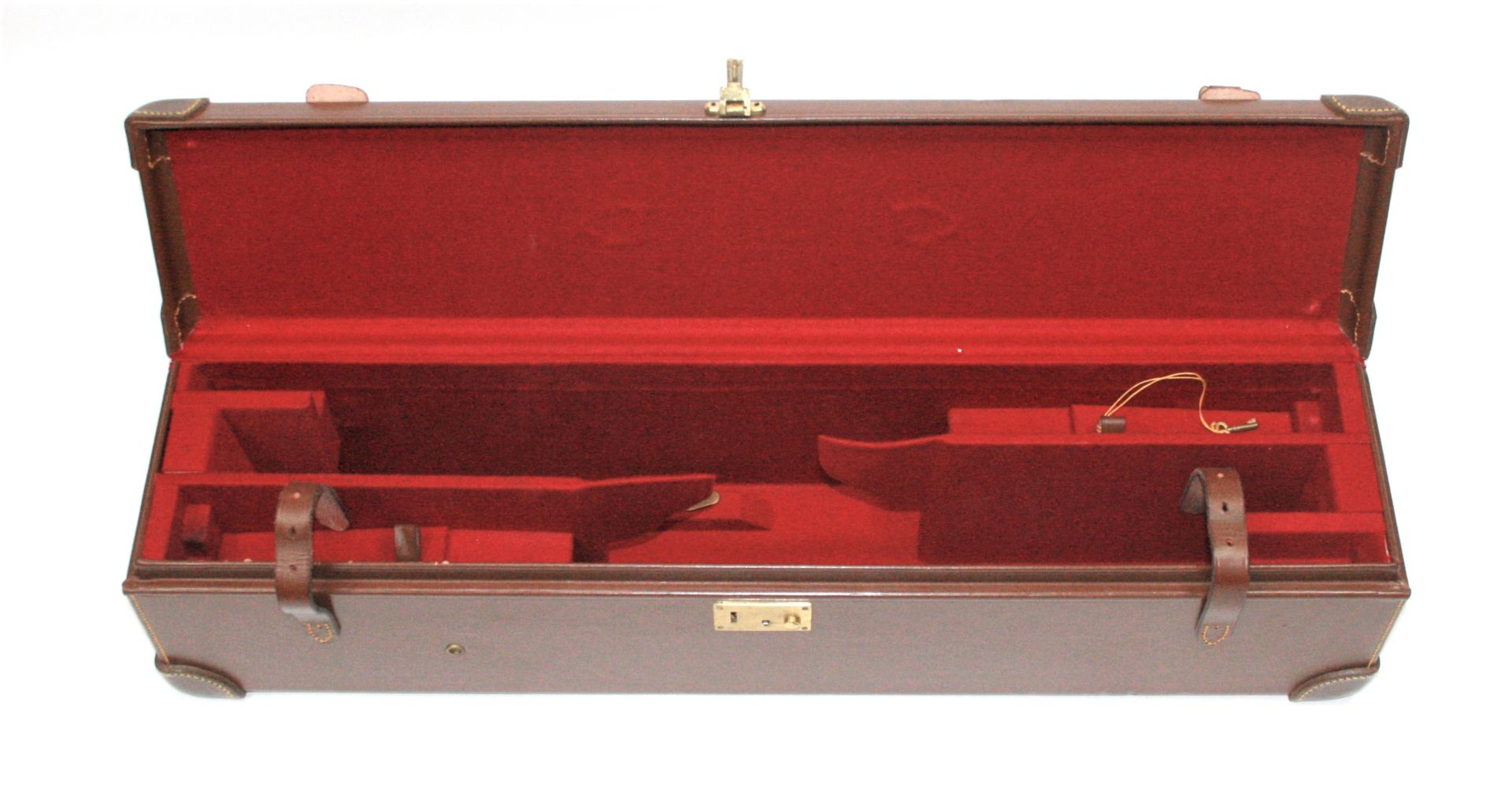 A double leather motorcase