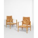 Kaare Klint Pair of demountable 'Safari' chairs, designed 1933