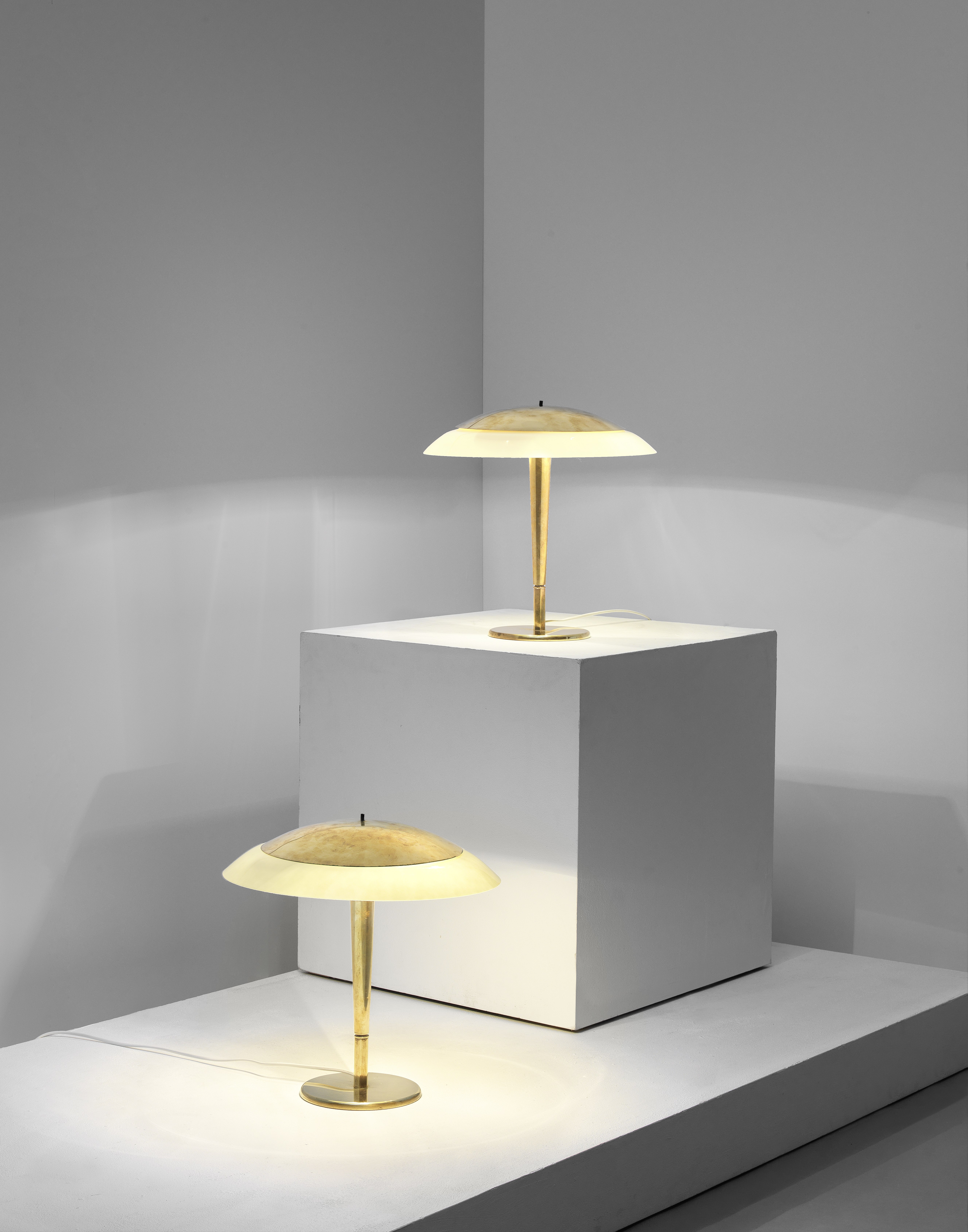 PAAVO TYNELL Pair of table lamps, model no. 5061, 1950s