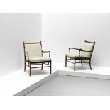 Ole Wanscher Pair of 'Colonial' armchairs, model no. 149, circa 1949