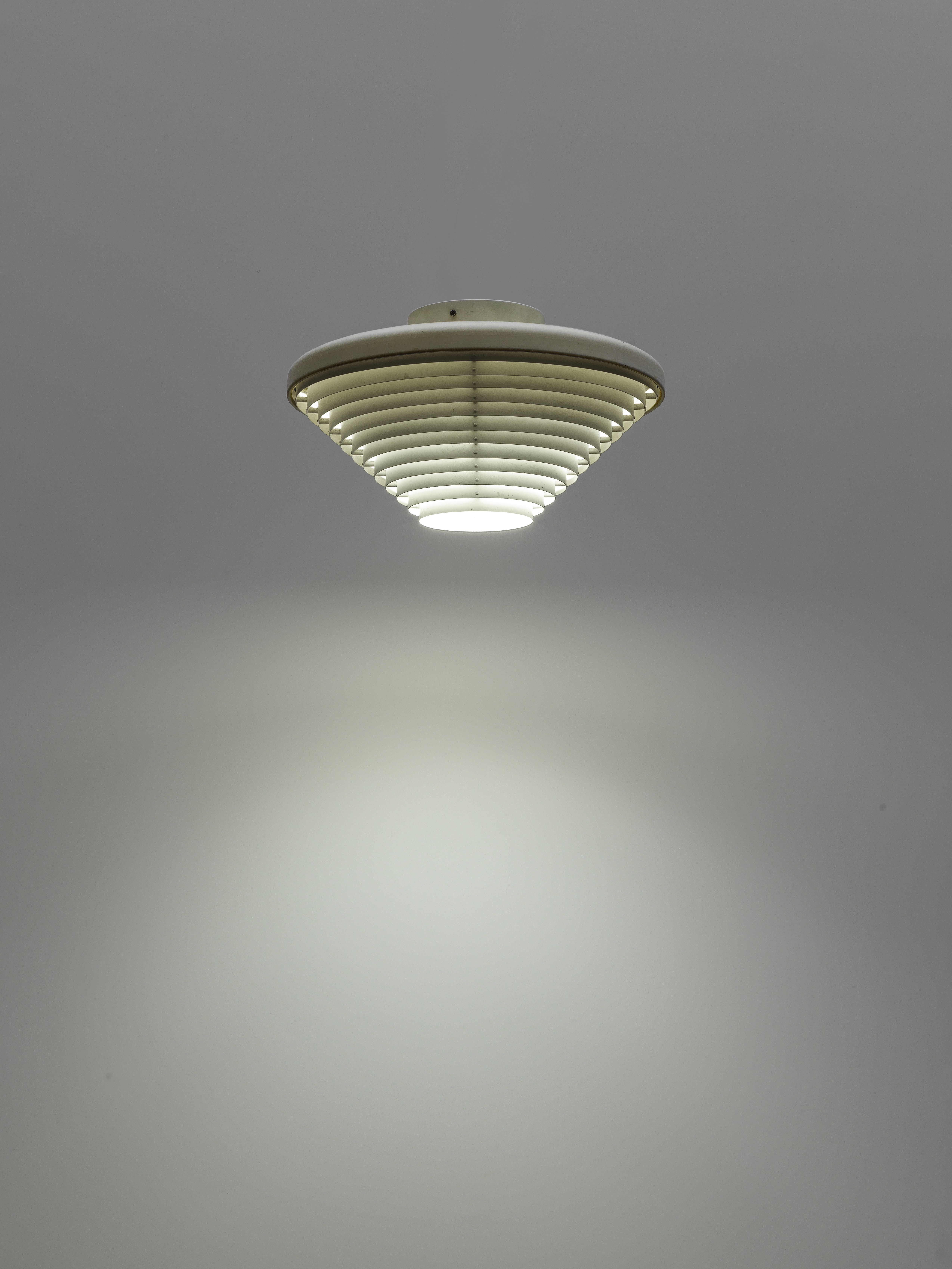 ALVAR AALTO Ceiling light, model A 622, designed 1953, produced 1950s