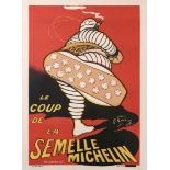 O'GALOP (MARIUS ROSSILLON, 1867-1946) LE COUP DE LA SEMELLE MICHELIN.