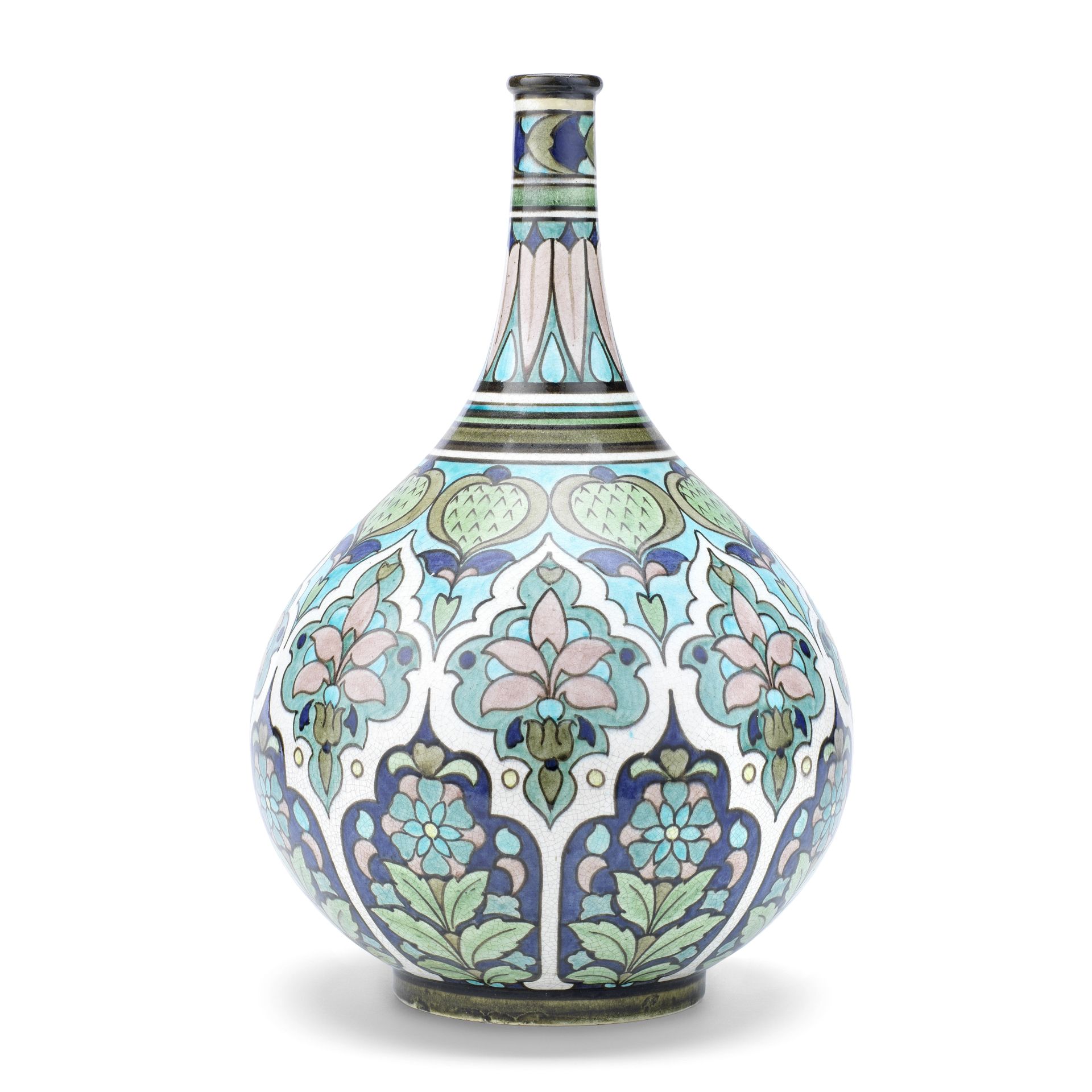 Burmantofts 'Anglo-Persian' vase, late 1880s