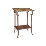 &#201;mile Gall&#233; Two-tier side table, circa 1900