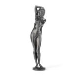 Ferdinand Preiss 'Posing', a female nude sculpture, circa 1920