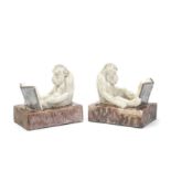 Maurice Guiraud-Rivi&#232;re Pair of 'Monkey' bookends, circa 1925