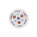 A Baccarat patterned millefiori paperweight, circa 1850