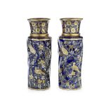 A handsome pair of Mason's Ironstone vases, circa 1815-25