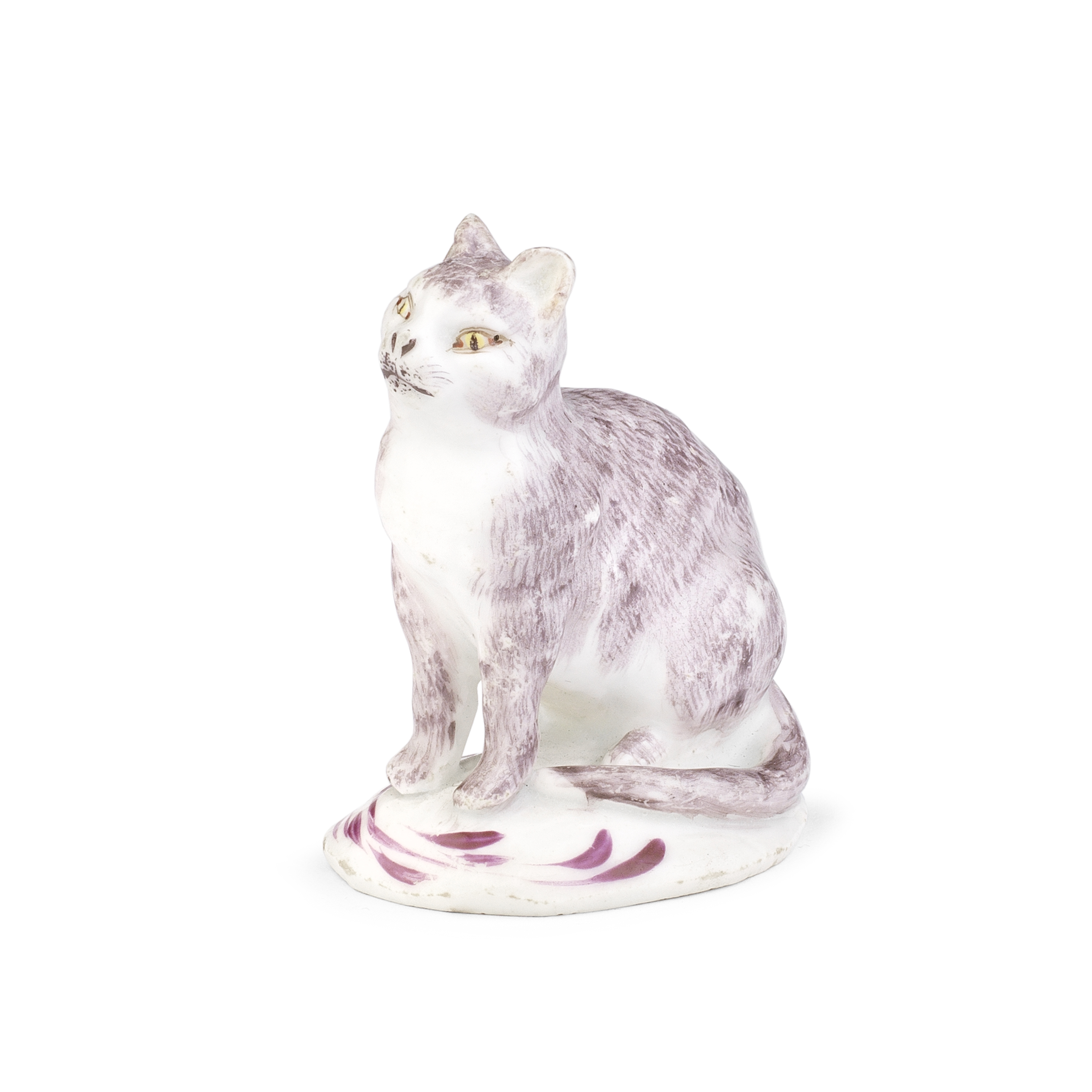 A Bow model of a cat, circa 1758-60