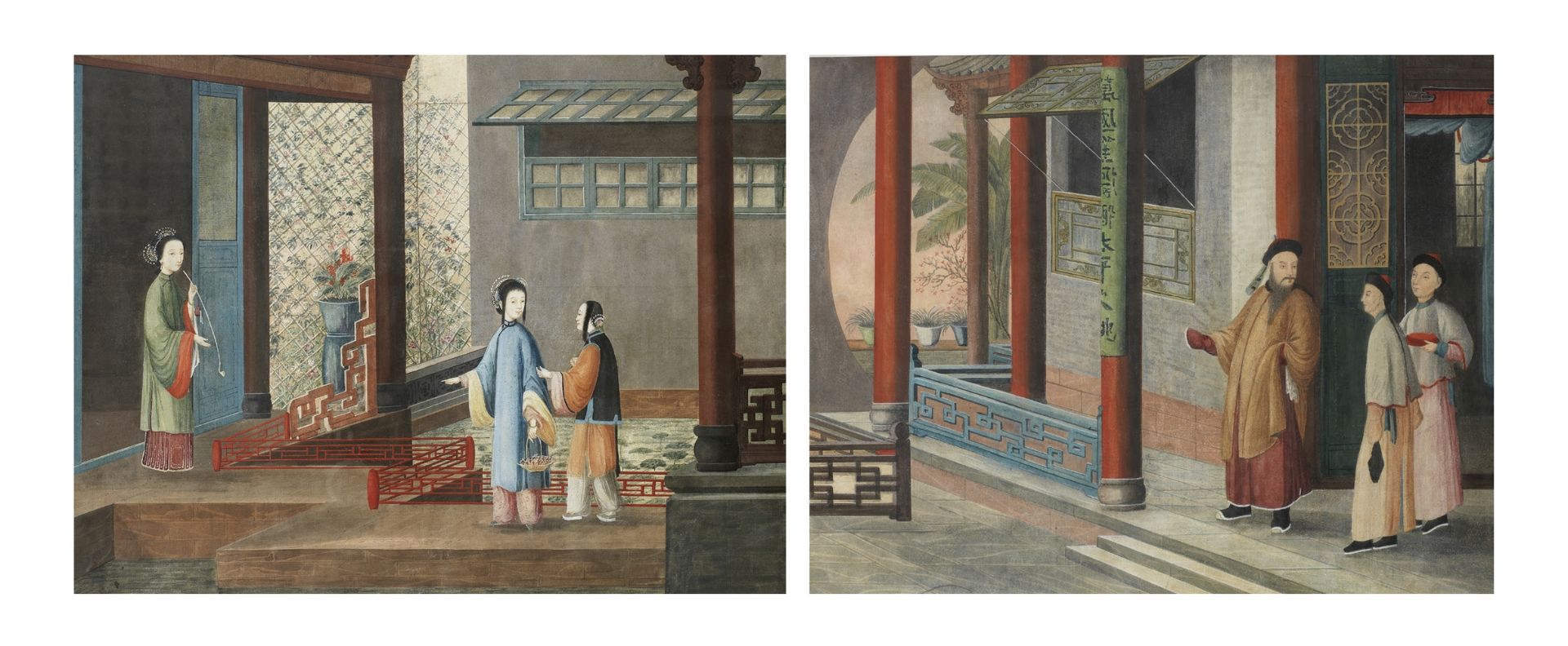 CHINESE SCHOOL First half 19th century (2)