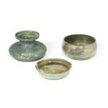 THREE BRONZE VESSELS Tang Dynasty (3)