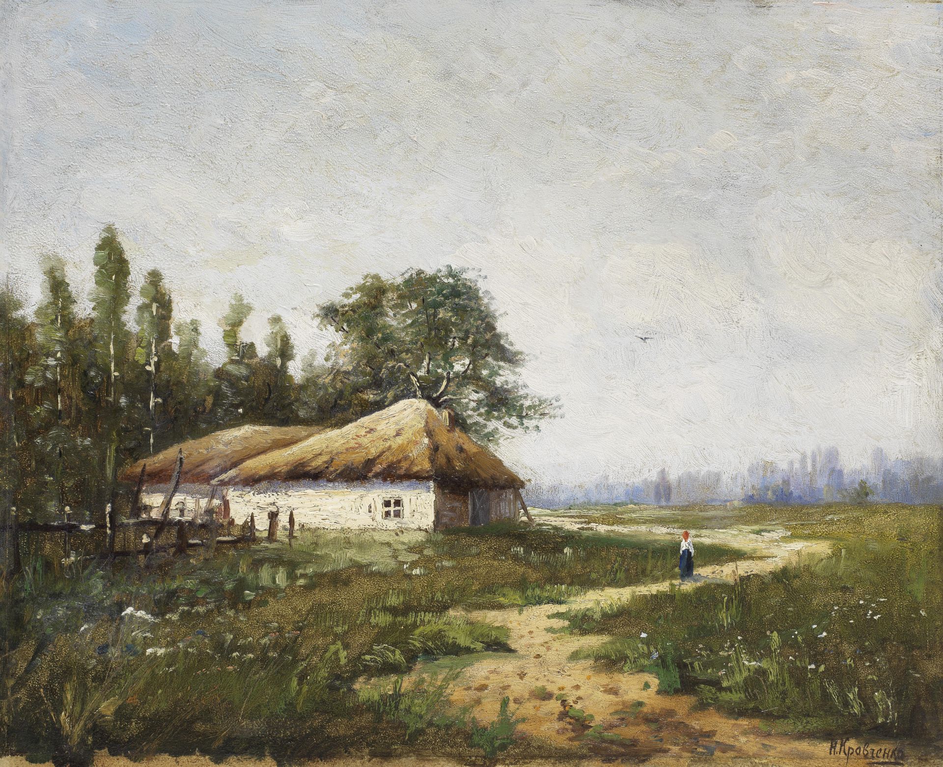 Nikolai Ivanovich Kravchenko (Russian, 1867-1941) A summer's day