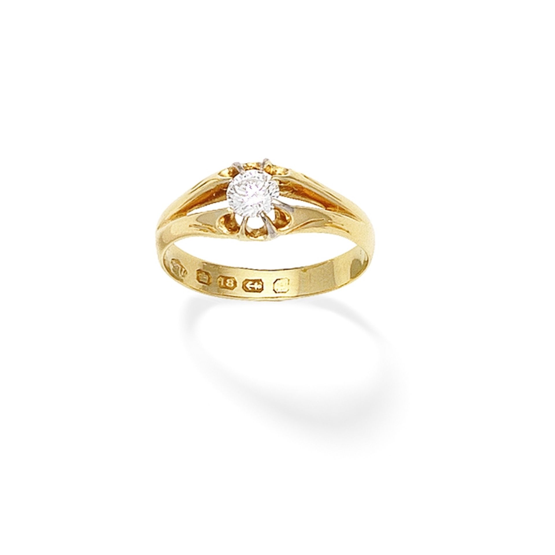 DIAMOND SINGLE-STONE RING