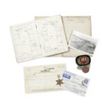 WORLD WAR II - PRISONER OF WAR DIARY An archive of diaries, photographs, printed and manuscript e...