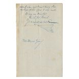 DICKENS (CHARLES) Autograph letter signed ('Charles Dickens') to Peter Bayne Esq. ('Dear Sir'), G...