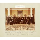 POLITICS - MARGARET THATCHER'S CABINET, 1981 The Conservative Cabinet of Prime Minister Margaret ...