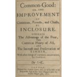 T[AYLOR] (SILVANUS) Common-good: or, the Improvement of Commons, Forrests, and Chases, by Inclosu...