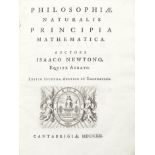 NEWTON (ISAAC) Philosophiae naturalis principia mathematica... Editio secunda auctior et emendati...