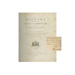 DRINKWATER (JOHN) A History of the Late Siege of Gibraltar. With a Description and Account of the...