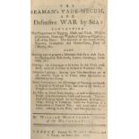 MOUNTAINE (WILLIAM) The Seaman's Vade-Mecum, and Defensive War by Sea, 1747; and 4 others (5)