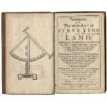 LEYBOURN (WILLIAM) 'OLIVER WALLINBY' Planometria: or the Whole Art of Surveying of Land: Shewing ...