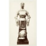 ARMS AND ARMOUR - RIGGS Three albums of photographs of armour and weapons formerly in the collect...