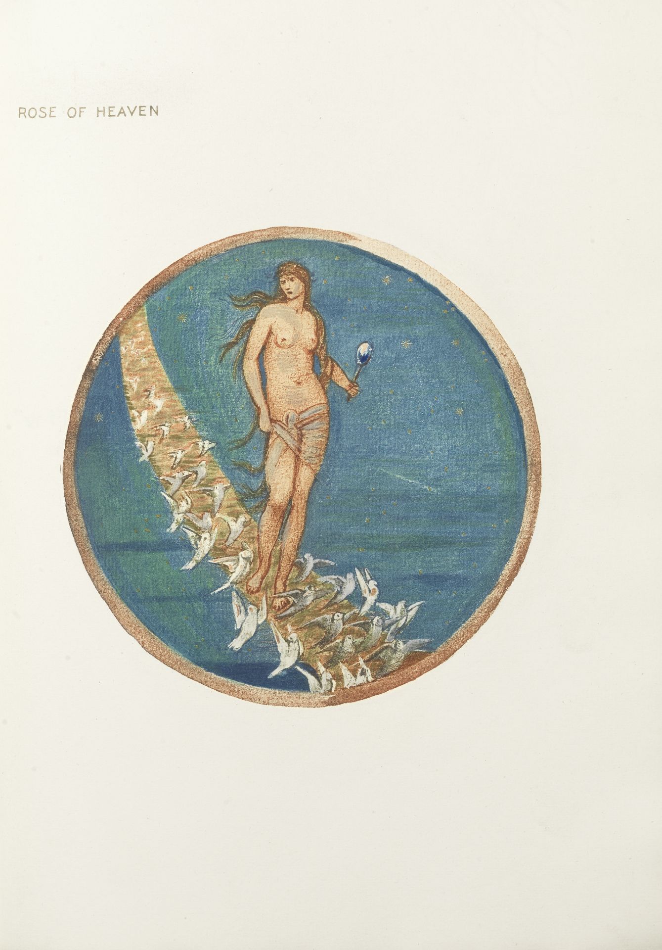 BURNE-JONES (EDWARD) The Flower Book. Reproductions of Thirty Eight Watercolour Designs, Henry Pi...