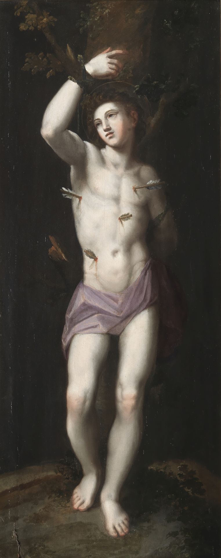 Circle of Giulio Cesare Procaccini (Bologna circa 1570-1625 Milan) Saint Sebastian