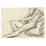 Duncan Grant (British, 1885-1978) Male nude (2) 25.4 x 35.5 cm. (10 x 14 in.) unframed (Executed ...