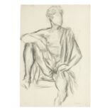 Duncan Grant (British, 1885-1978) Paul Roche seated (2) 55.9 x 38.1 cm. (22 x 15 in.) unframed (...