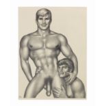 Tom of Finland (Finnish, 1920-1991) Untitled ('Happy Couple') (Executed in 1974)