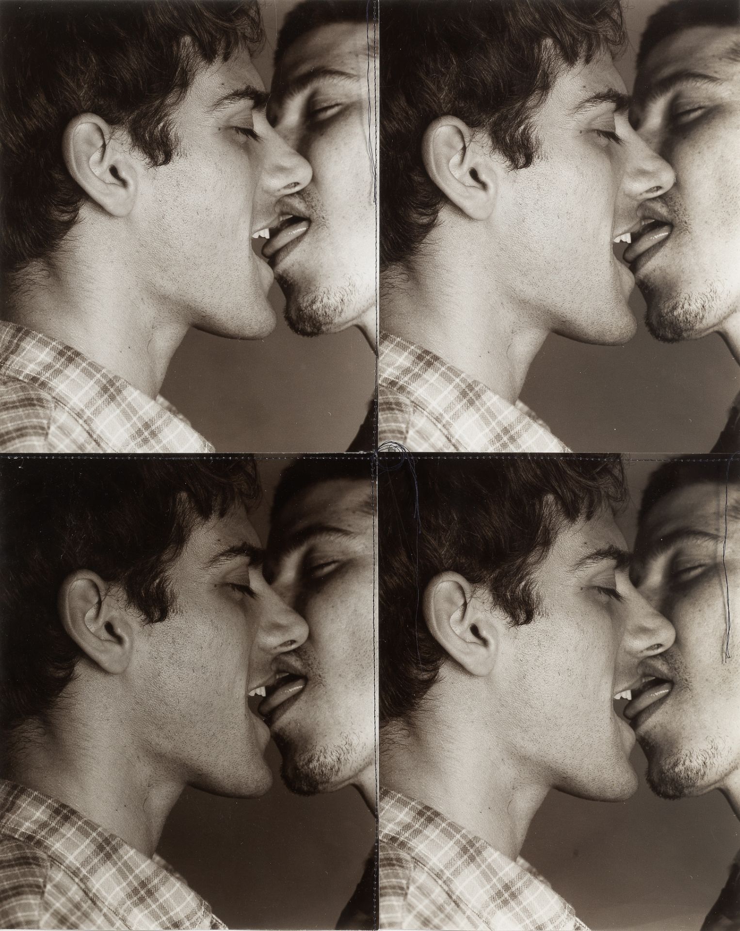 Christopher Makos (American, born 1948) Franco and Winston/ Boy Kisses, 1994 (Executed in 1994)