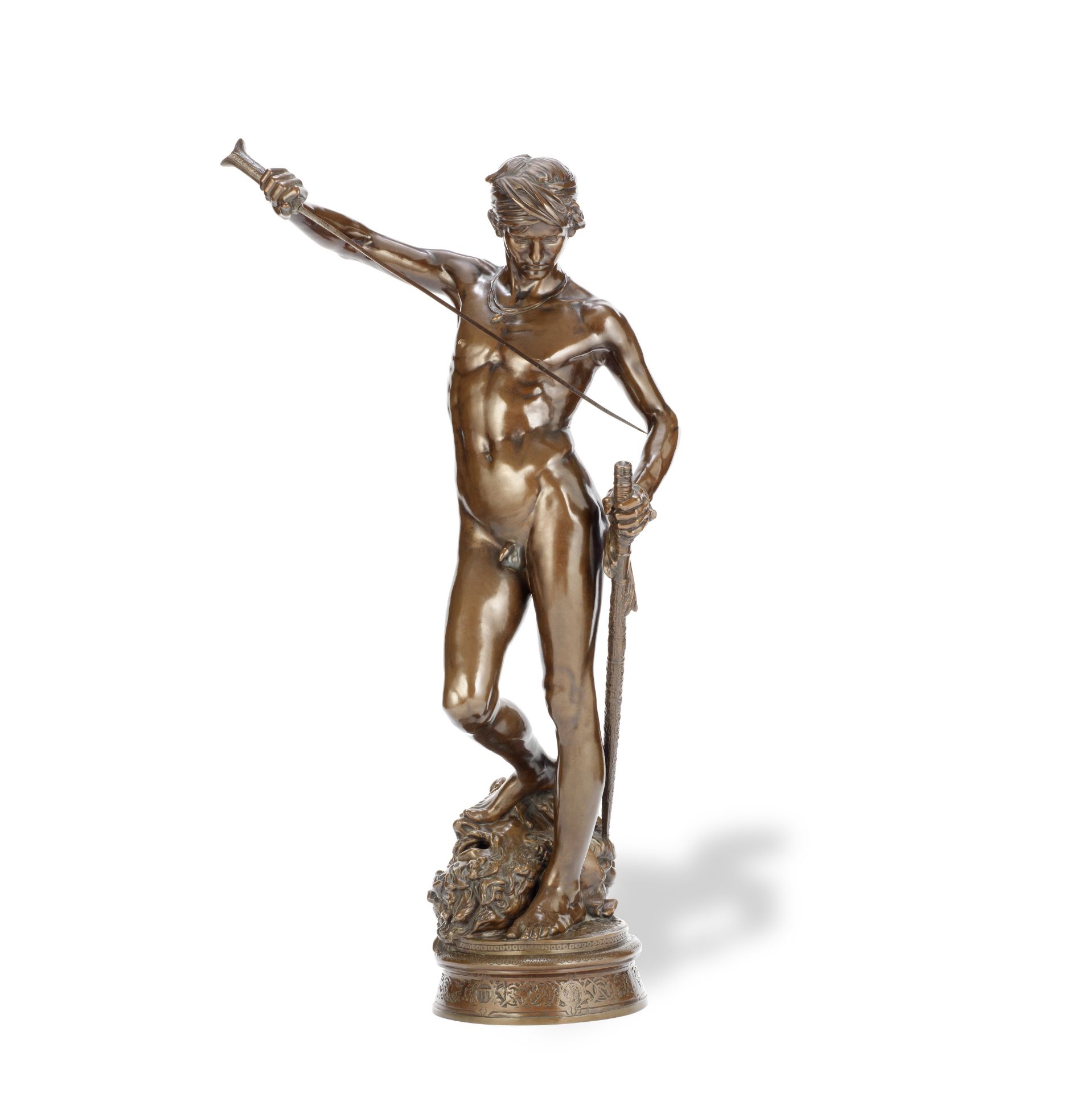 Marius Jean Antonin Merci&#233; (French, 1845-1916) An extremely rare 'undraped version' bronze ...