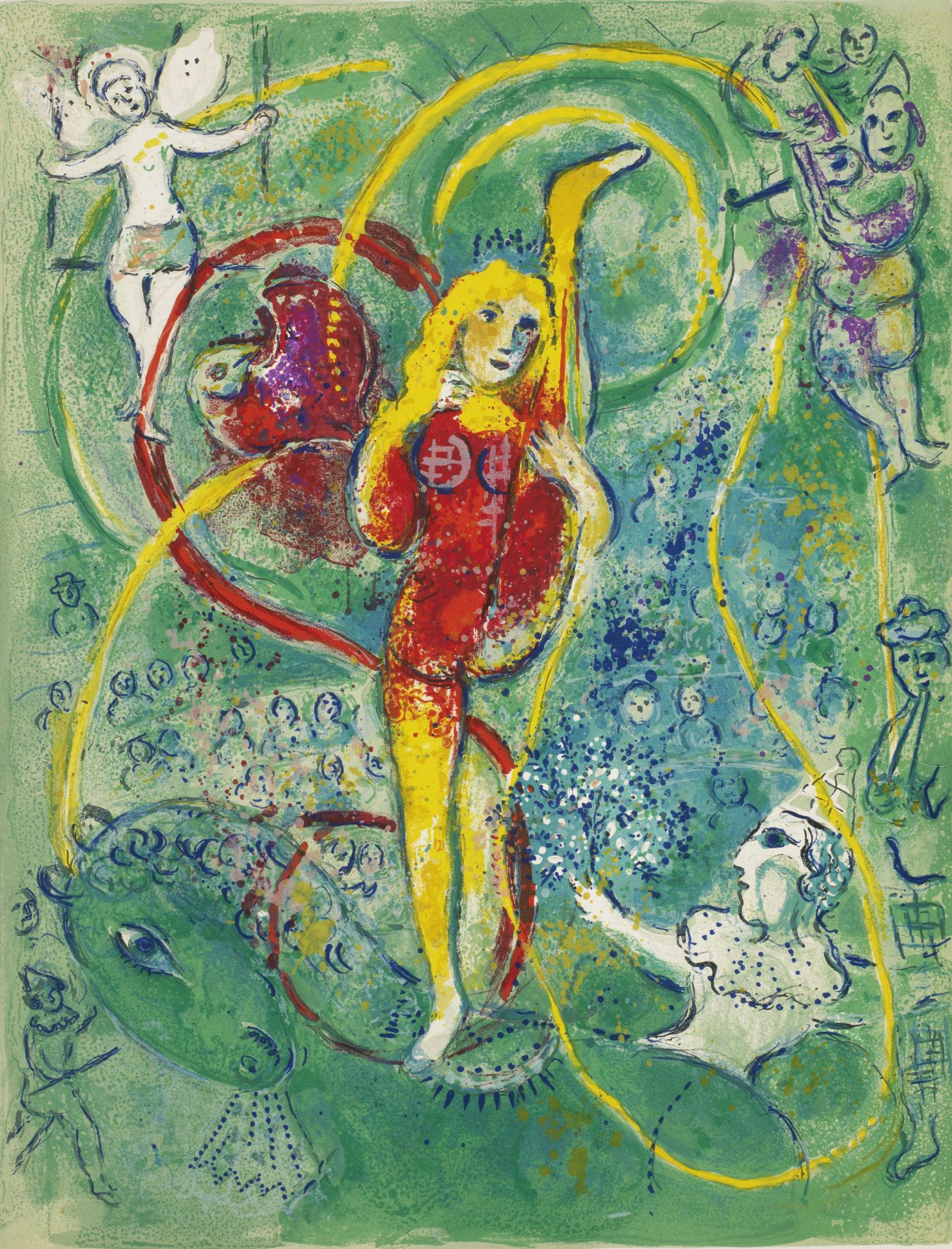 Marc Chagall (1887-1985) Le Cirque The complete portfolio, comprising the set of 38 lithographs (...