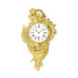 A good mid 18th century French ormolu quarter repeating cartel timepiece J.B Du Tertre, a Paris 2