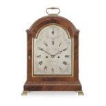 A good early 19th century mahogany table clock George St John, London