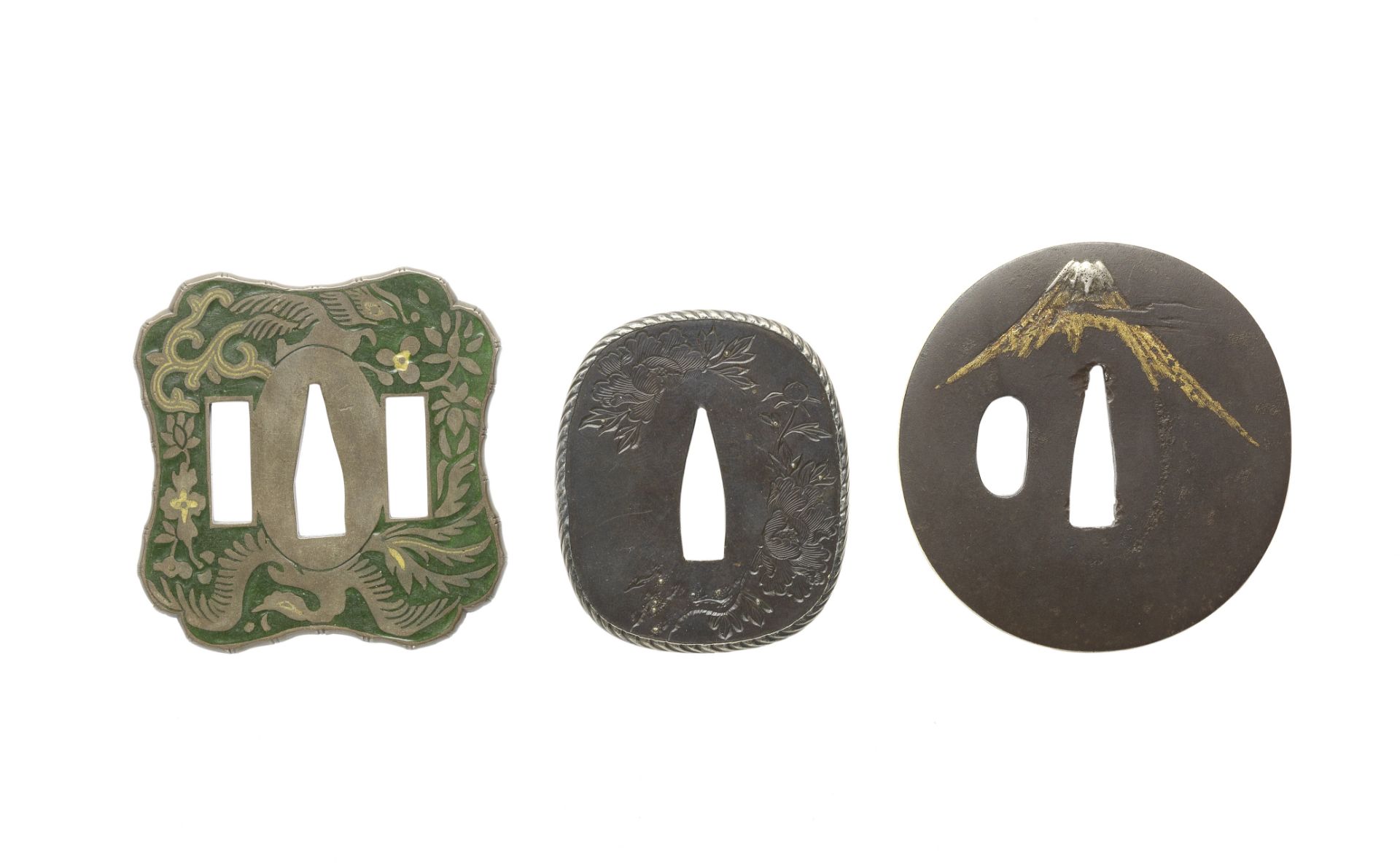 Three tsuba 18th/19th century (3)