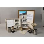 Ex-Ted Frend, A selection of awards and ephemera relating to Ted's exploits on the Vincent-HRD Se...