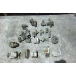 A selection of carburettor and magneto parts ((Qty))