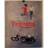 A rare and original Triumph poster