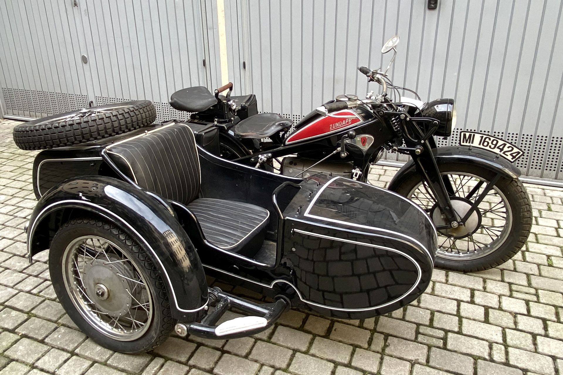 1939 Z&#252;ndapp KS600 Motorcycle Combination Frame no. 0027253 Engine no. 519536