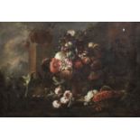 Follower of Karel van Vogelaer, called Distelbloom (Maastricht 1653-1695 Rome) A still life of fl...