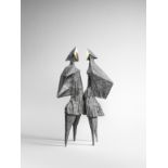 Lynn Chadwick R.A. (British, 1914-2003) Winged Figures 61.5 cm. (24 1/4 in.) high (Conceived in 1...