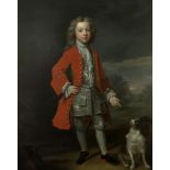 Attributed to Charles d'Agar (Paris 1669-1723 London) Portrait of a boy, full-length, with his do...