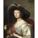 Gerrit van Honthorst (Utrecht 1590-1656) Portrait of a lady, possibly Catherina Elizabeth von Han...