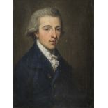 Angelica Kauffman (Coire 1741-1807 Rome) Portrait of Sir James Graham, bust-length, in a blue coat