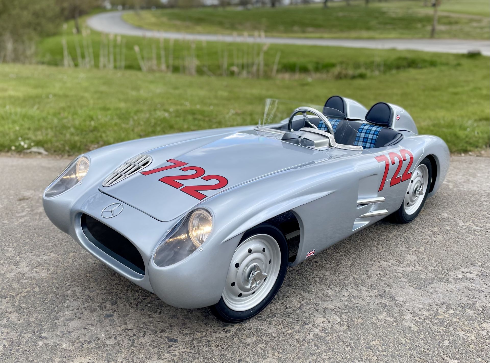 A Mercedes Benz 300SLR Junior with Stirling Moss signature,