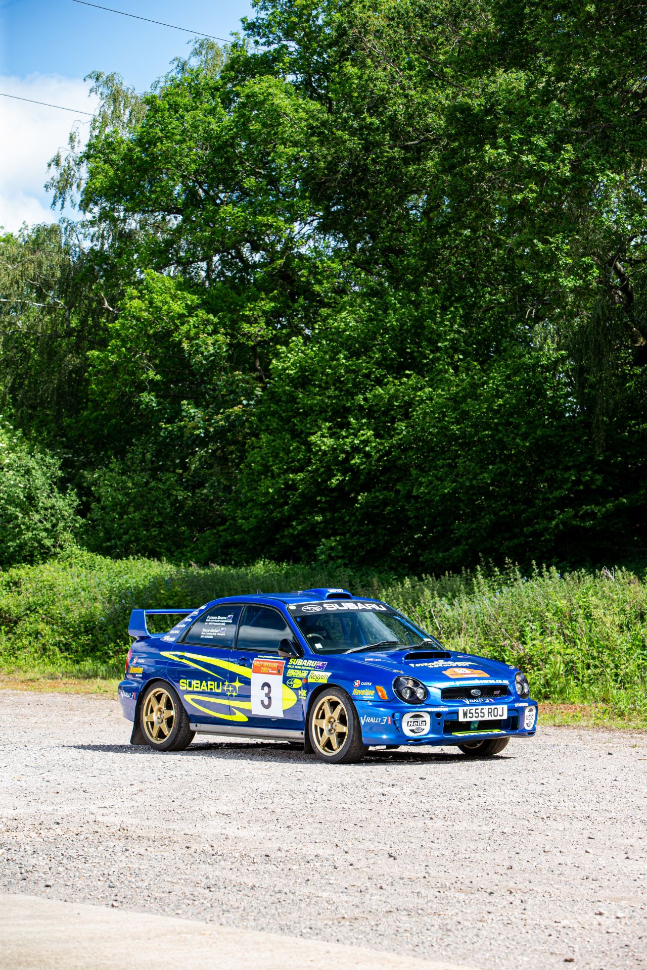 The ex-Possum Bourne,2002 Subaru Impreza WRX STi Group A Rally Car Chassis no. 7A8GF090701004045