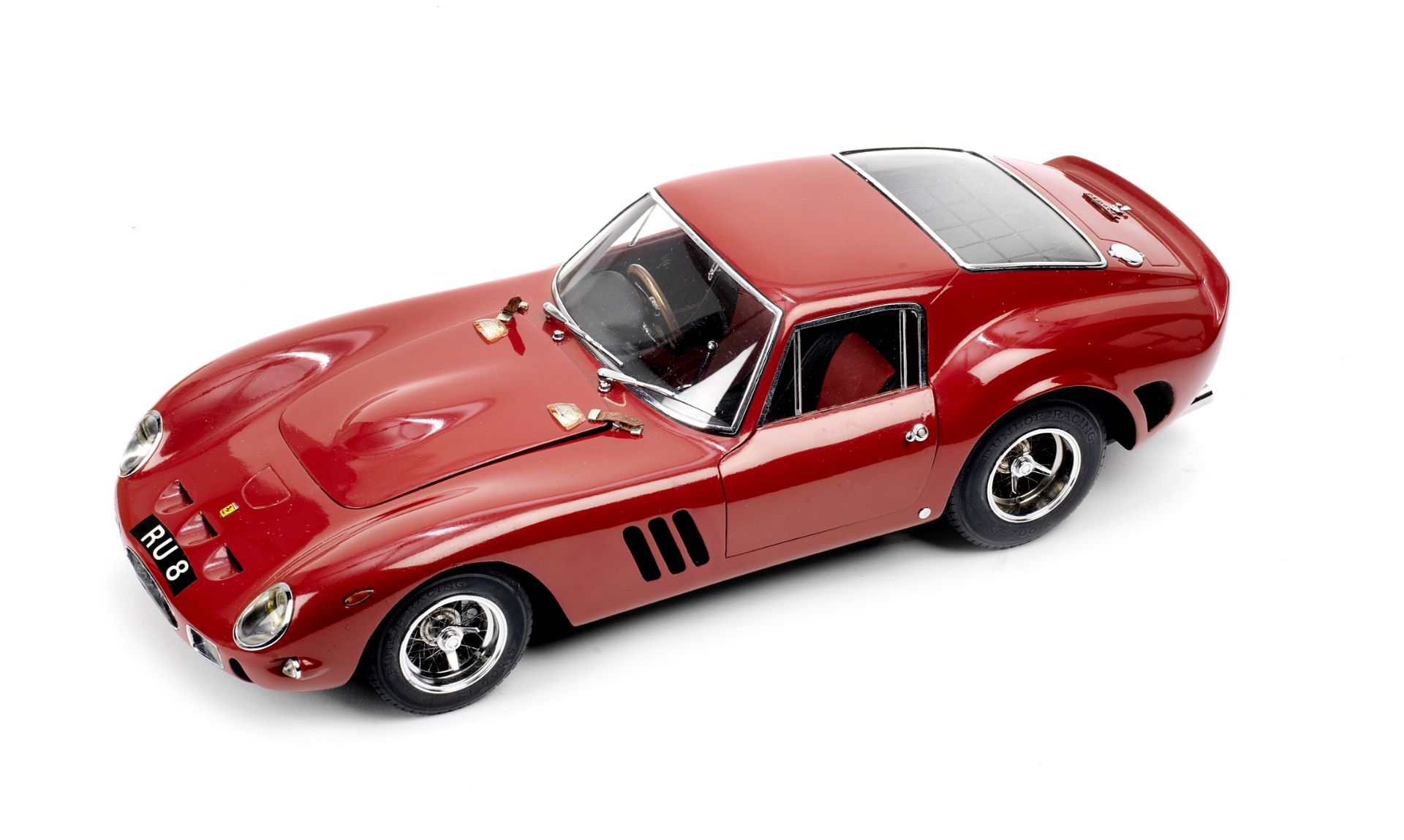 An exceptionally fine 1:15 scale scratch-built model of a 1963 Ferrari 250 GTO by Gerald Wingrove...